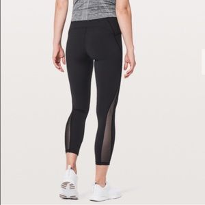 Train Time 7/8 Tight High Rise *Mesh Side Paneling